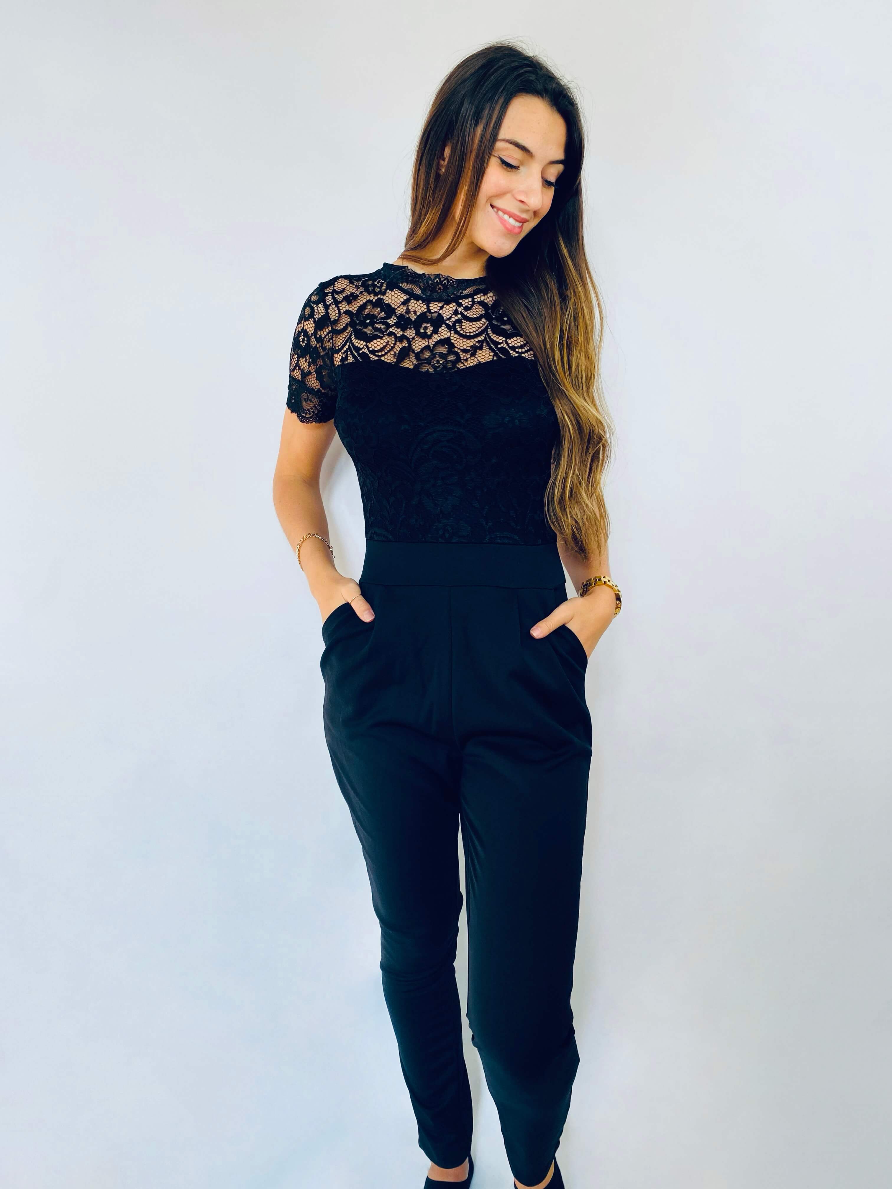 Combi femme dentelle - IRINA - Image 2