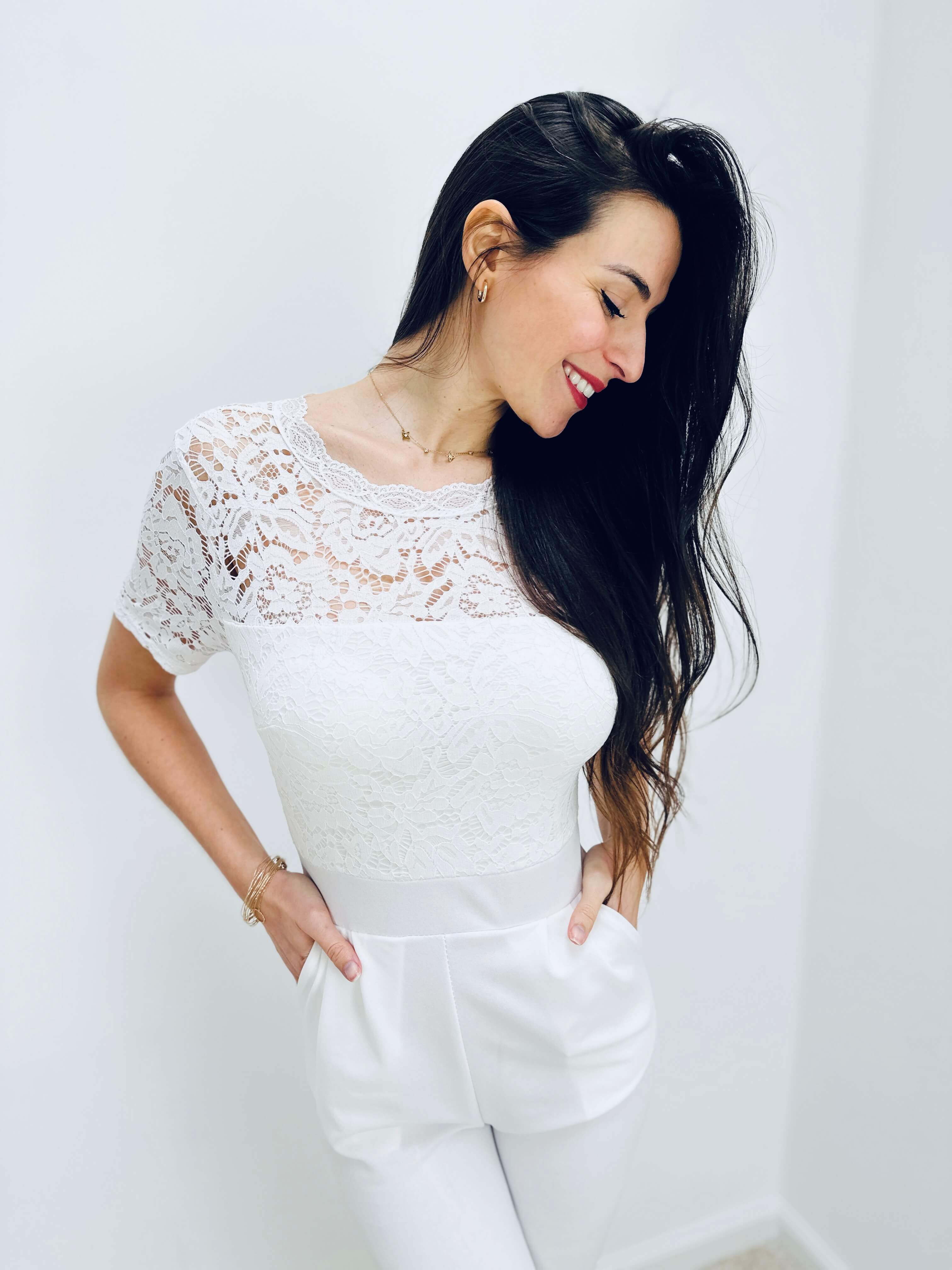 Combinaison blanche - IRINA NEW - Image 2