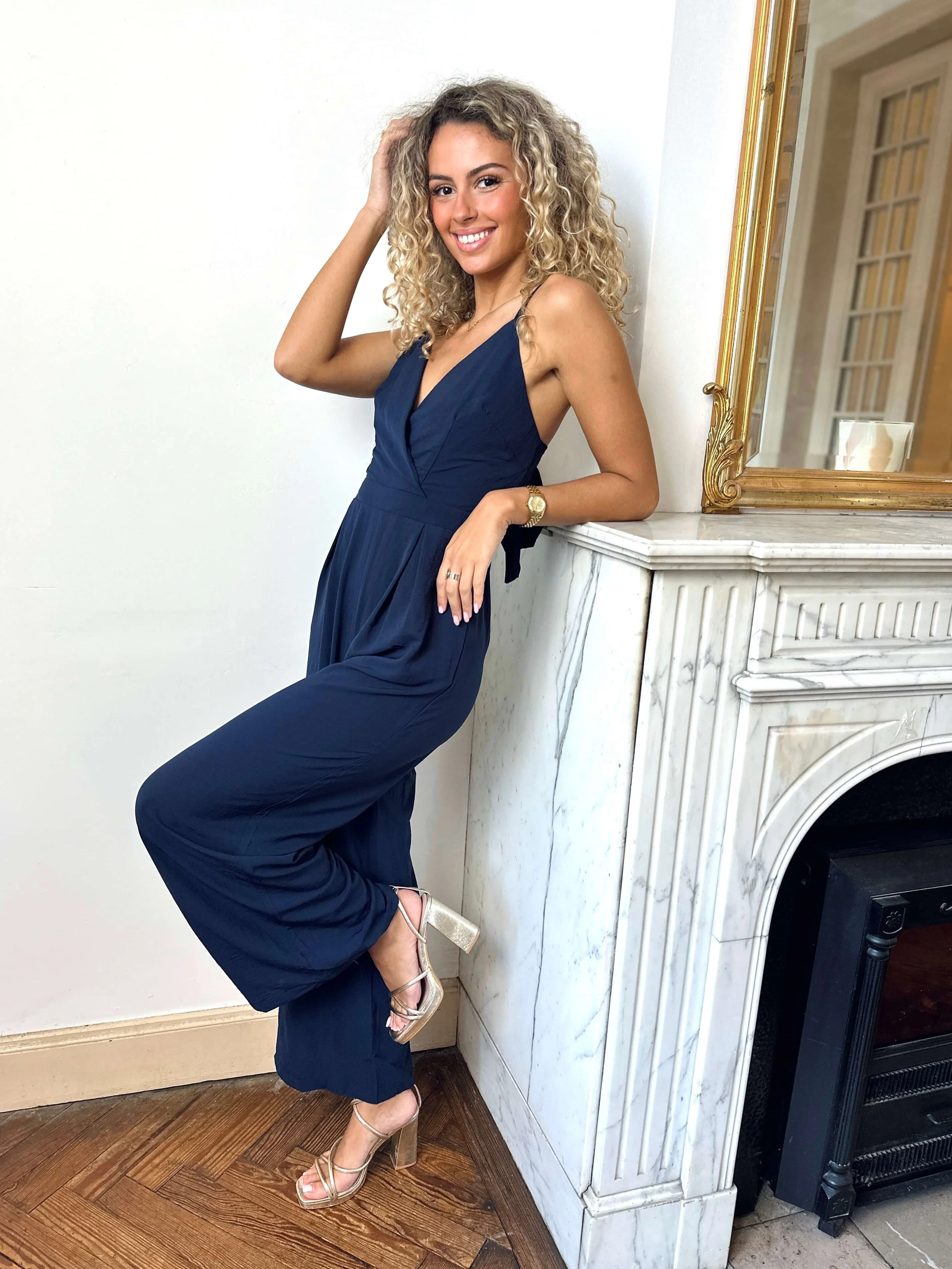 Combinaison bleu marine - ANNA