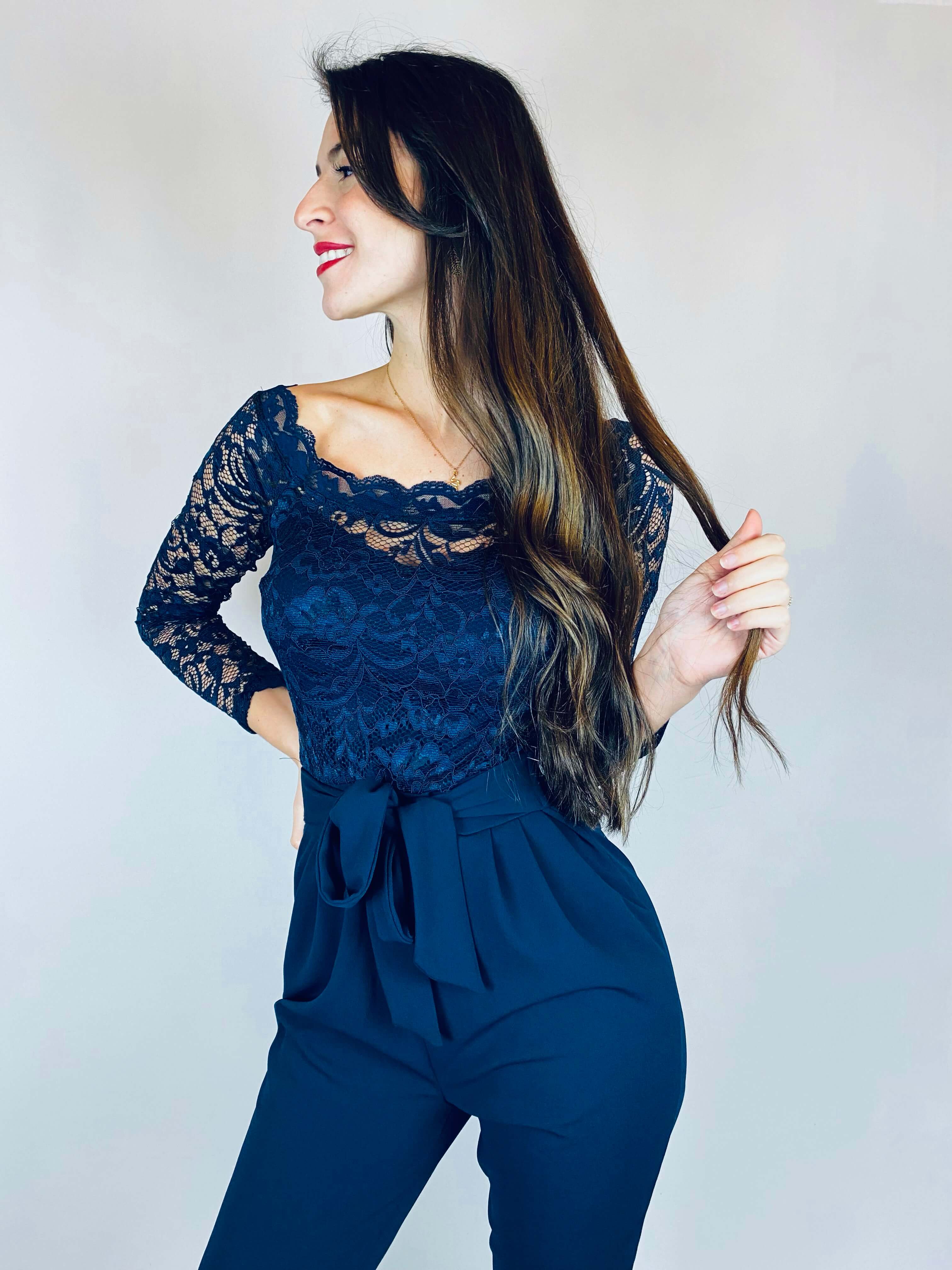 Combinaison bleu marine - MIA - Image 4
