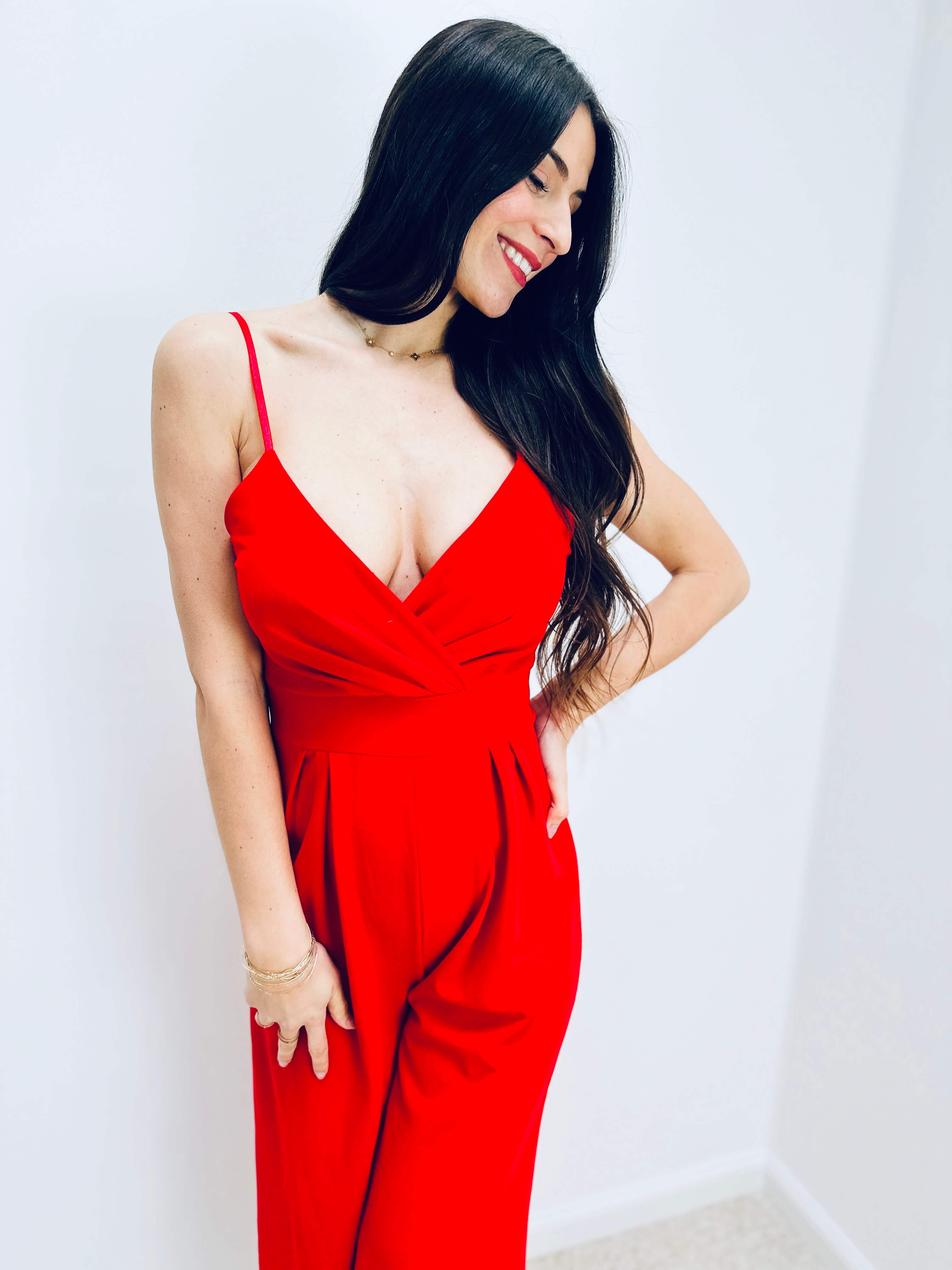 Combinaison rouge - FIONA - Image 2
