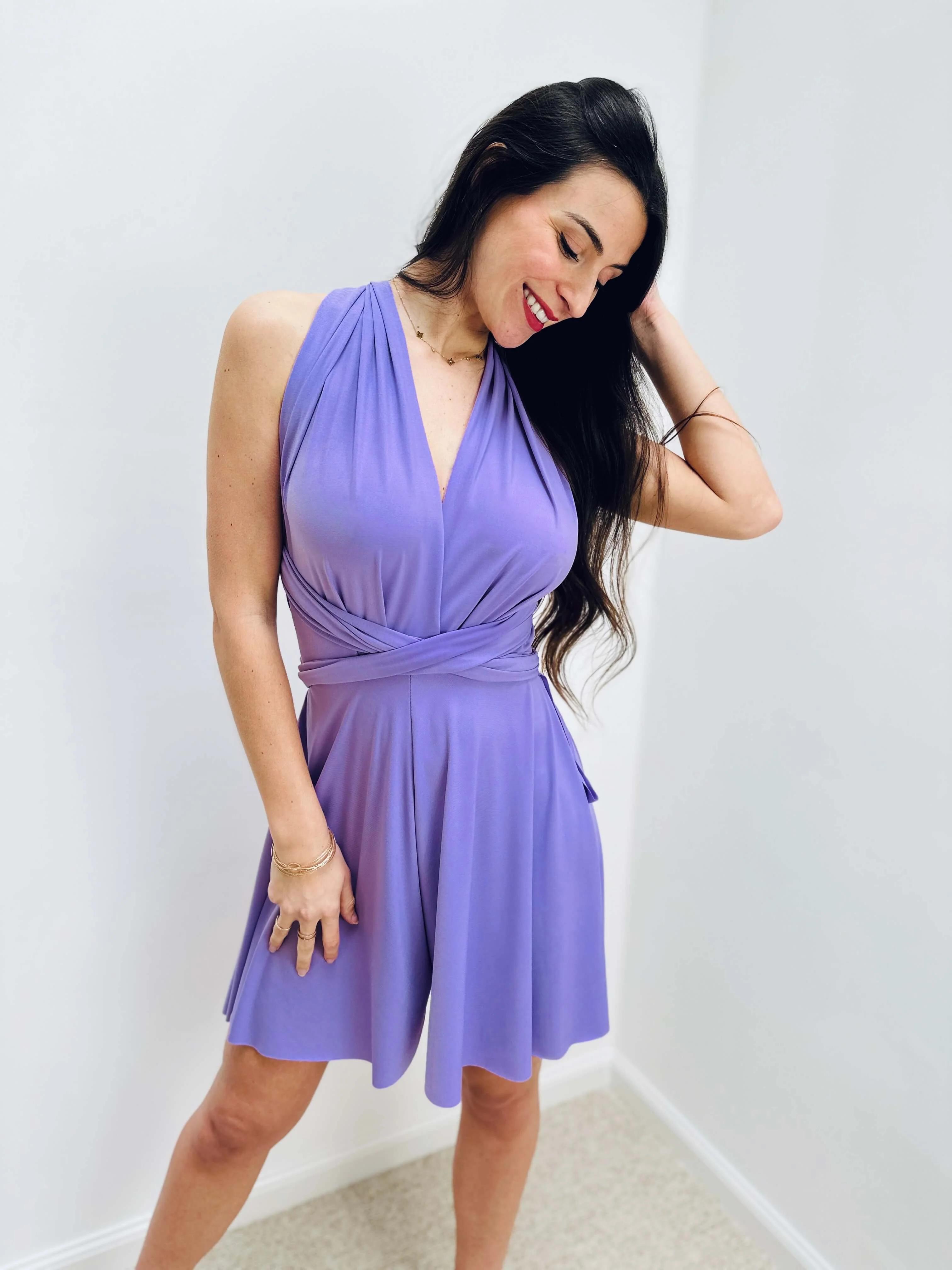 Combishort lila - JULIETTE - Image 3