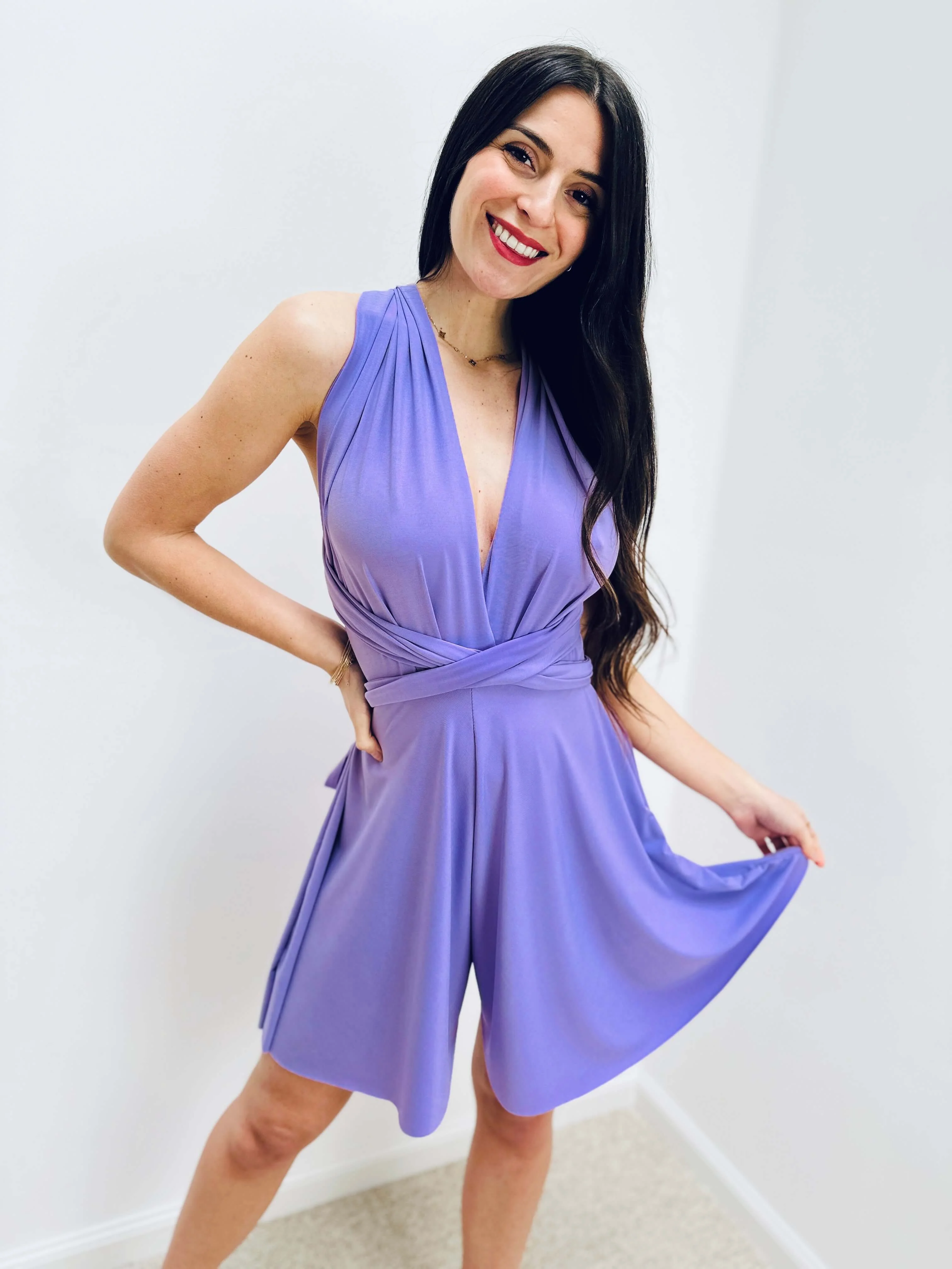 Combishort lila - JULIETTE - Image 4