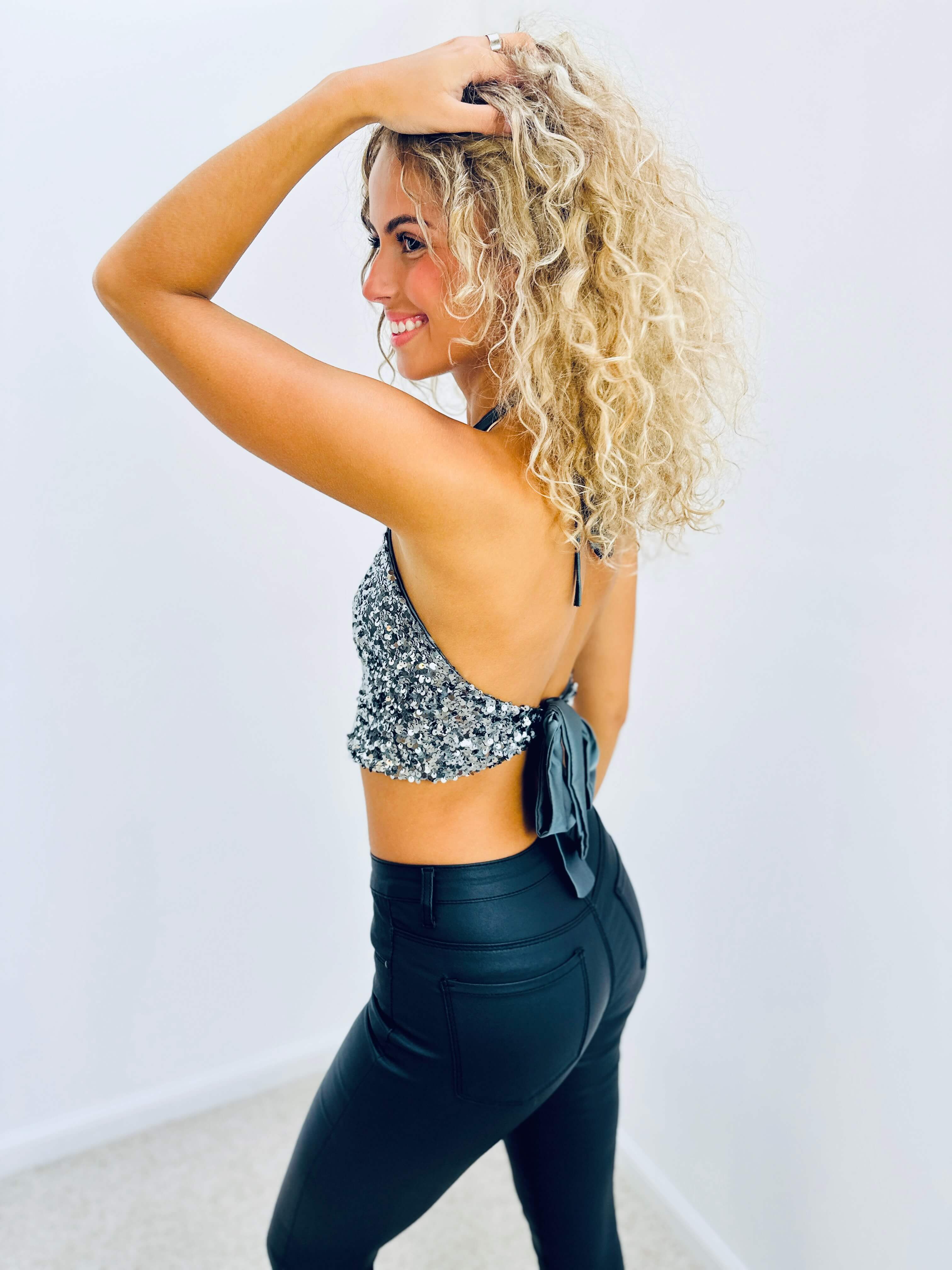 Haut argenté - EMMA - Image 4