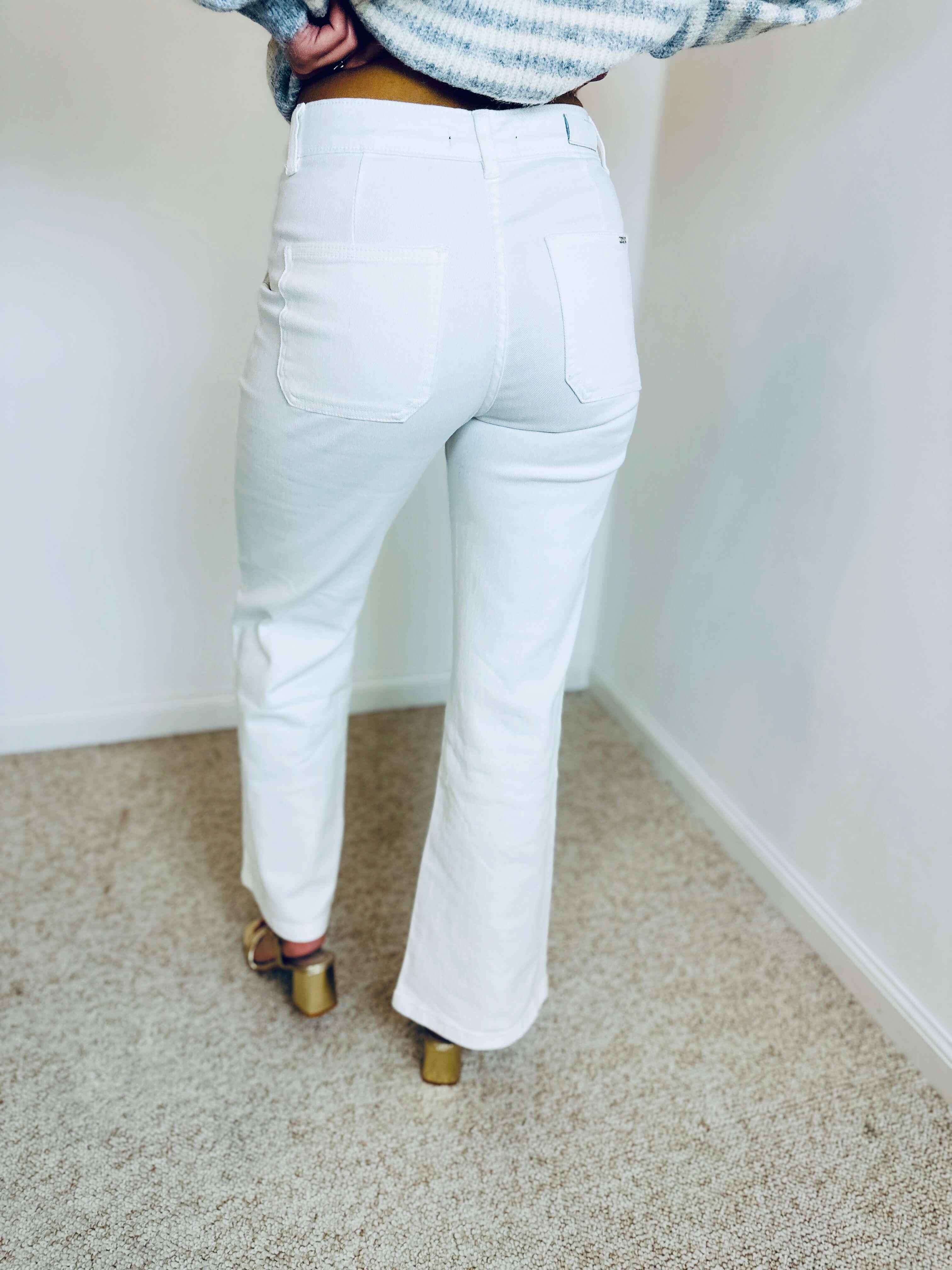 Pantalon blanc "TOXIK" - EVA - Image 4