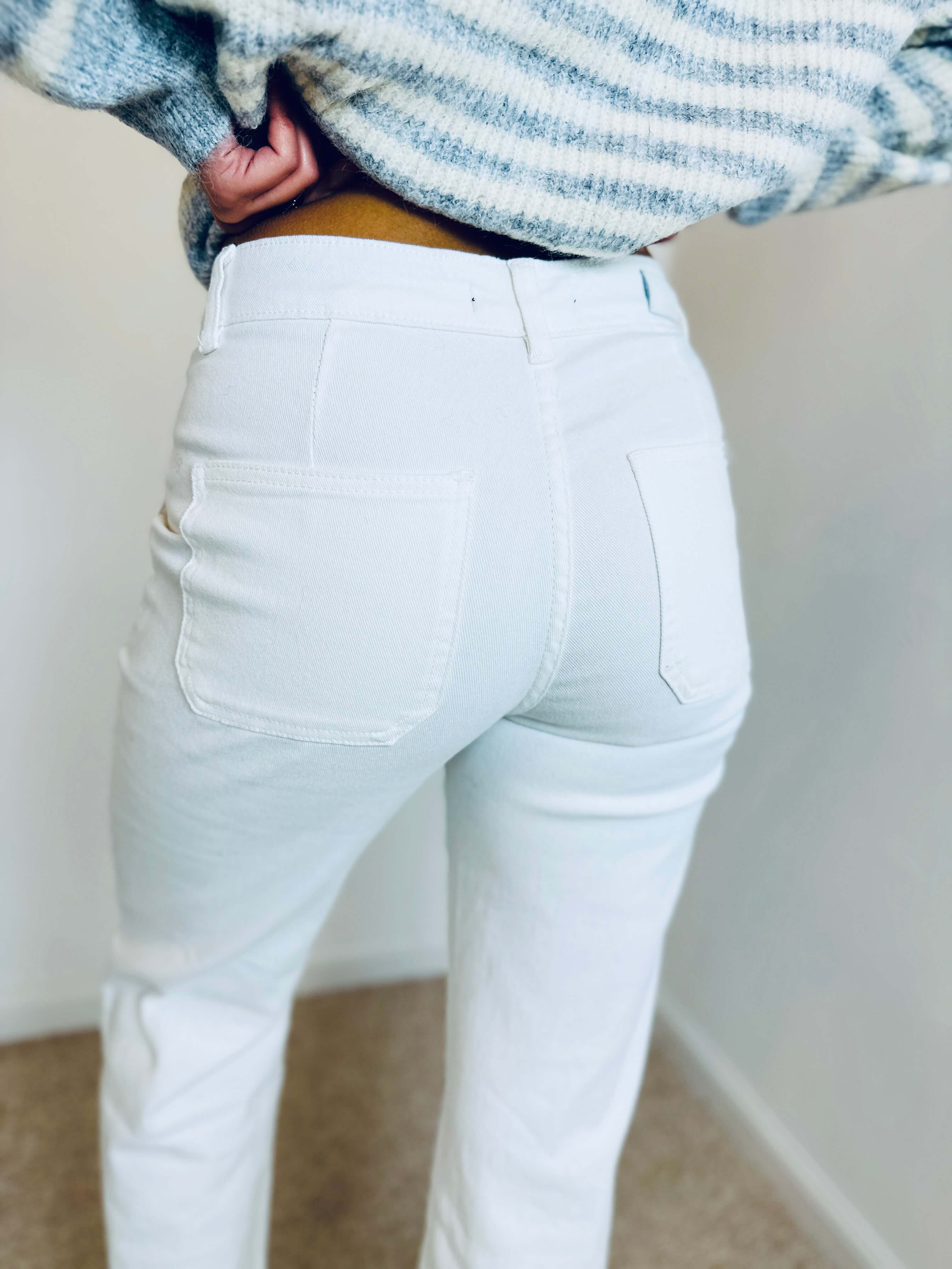 Pantalon blanc "TOXIK" - EVA - Image 5