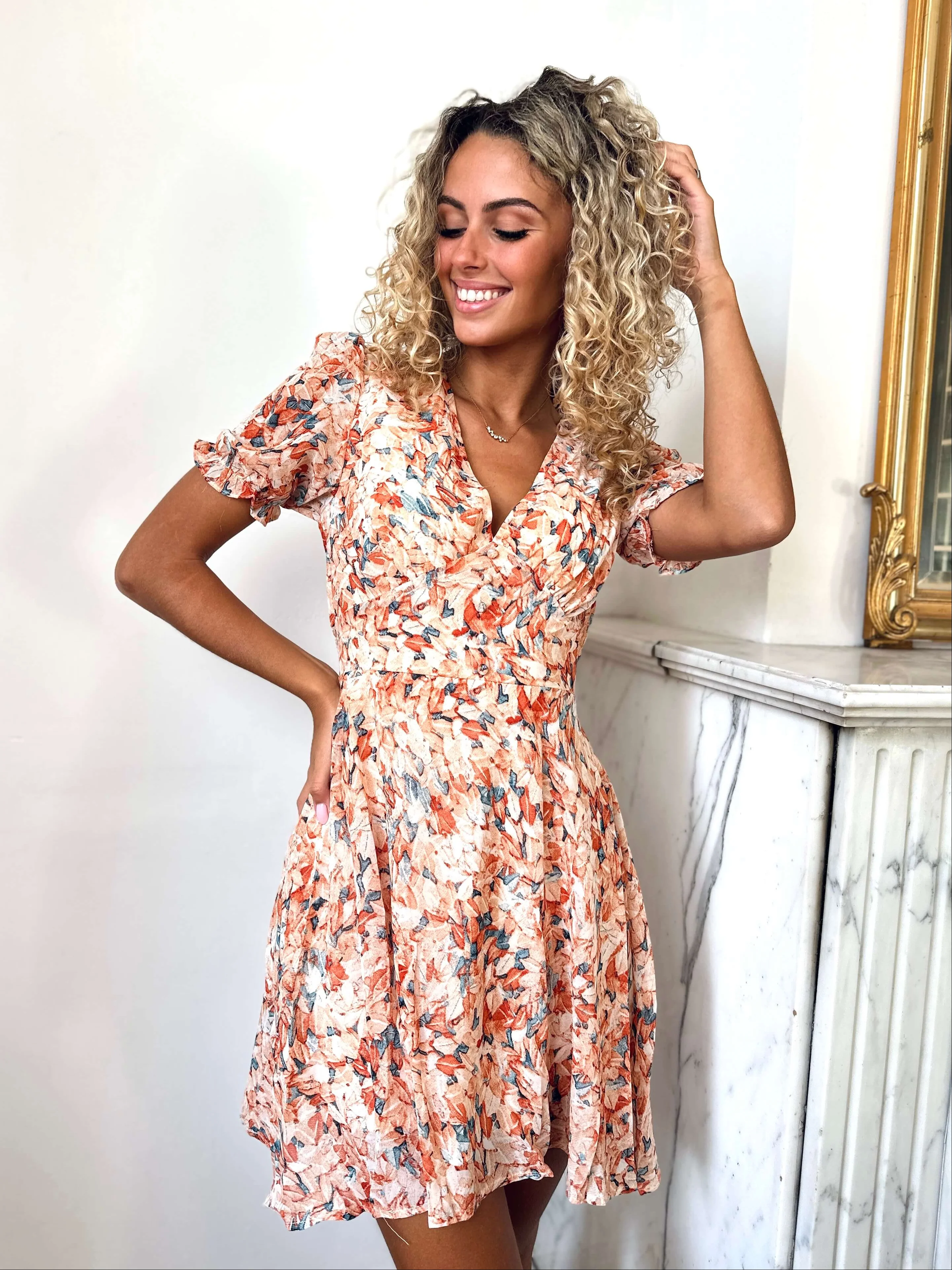 Robe fleurie - JULIETTE - Image 2
