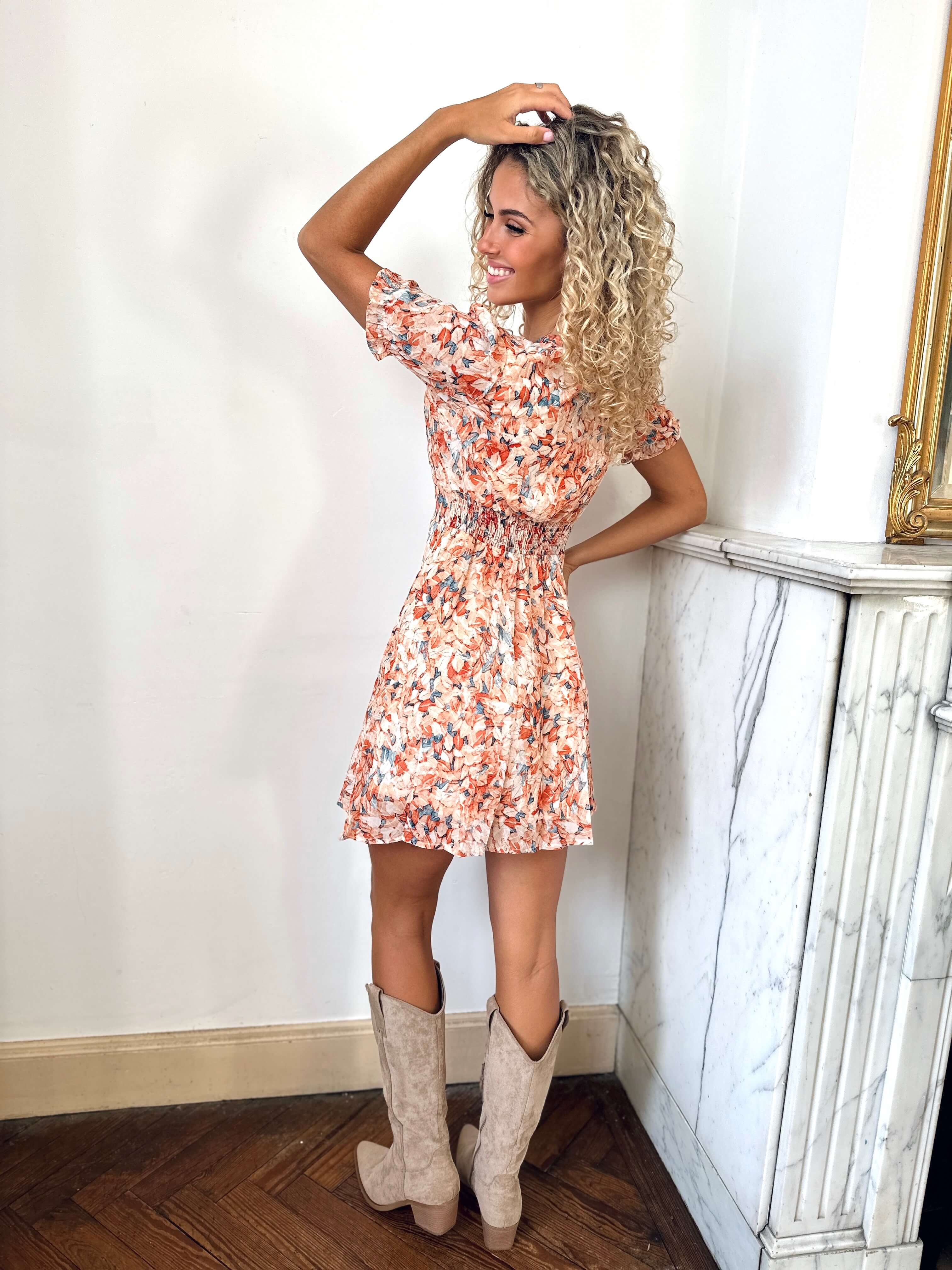 Robe fleurie - JULIETTE - Image 3