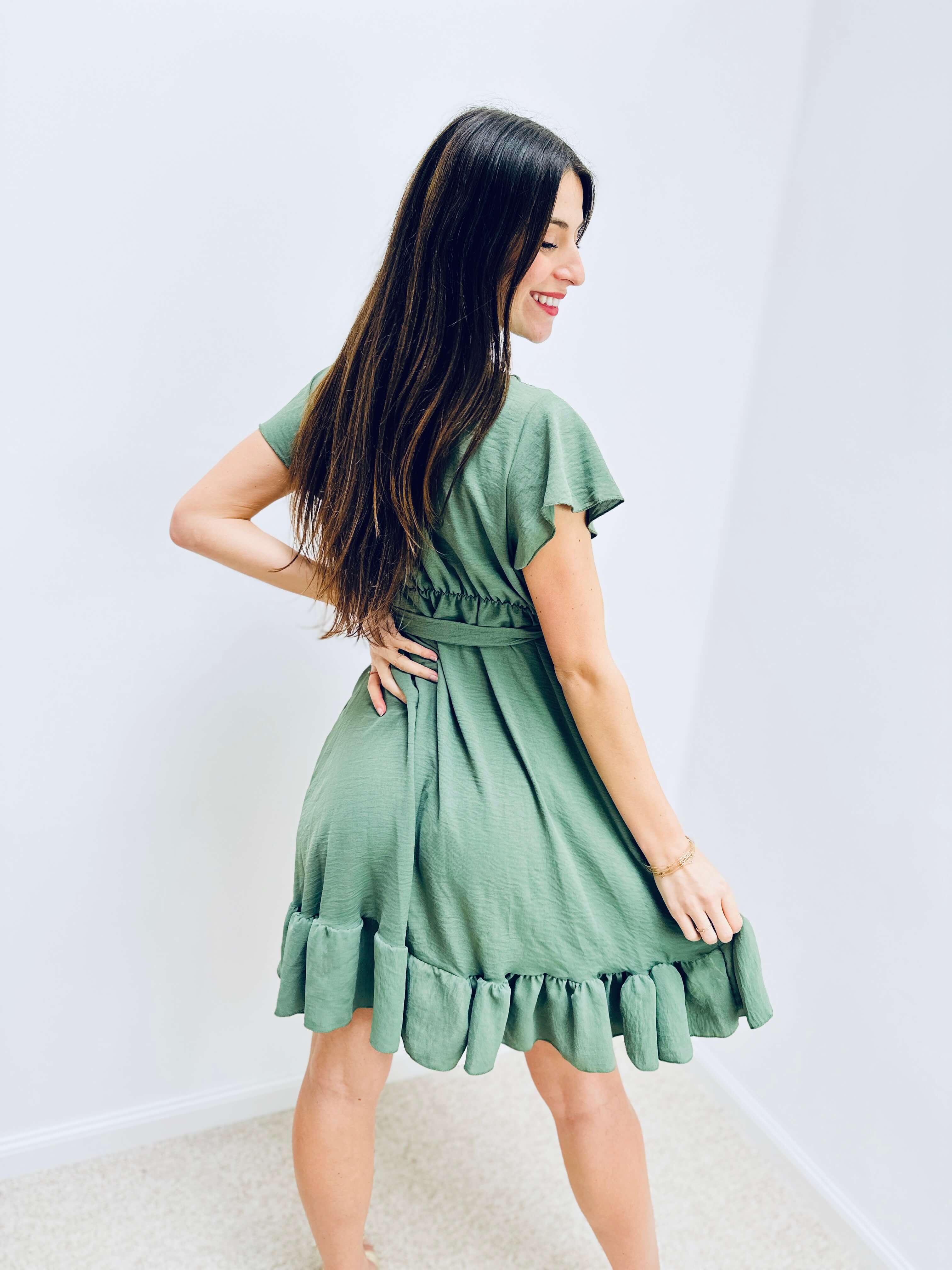 Robe kaki - VICTOIRE - Image 4
