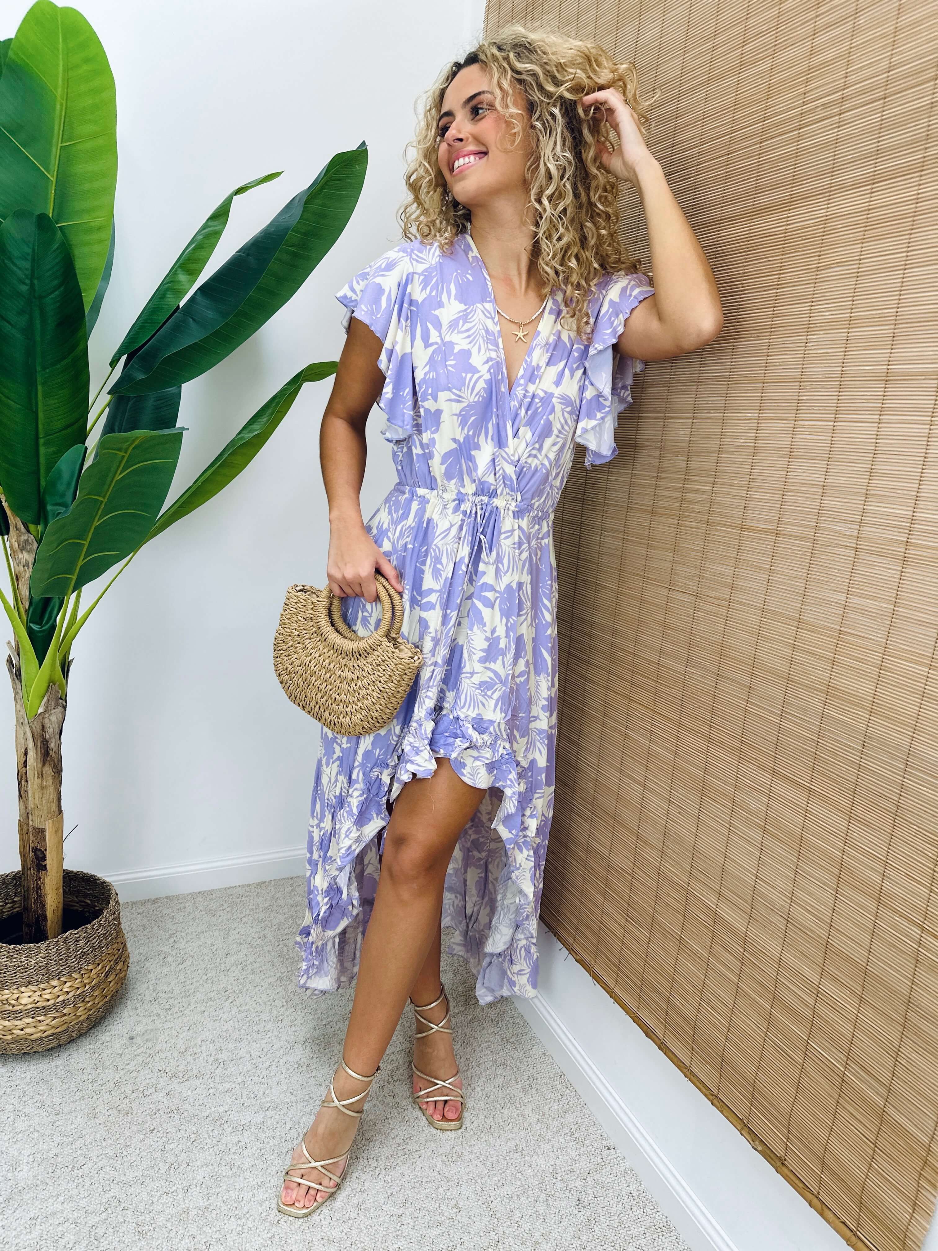 Robe lila - RIVIERA - Image 2