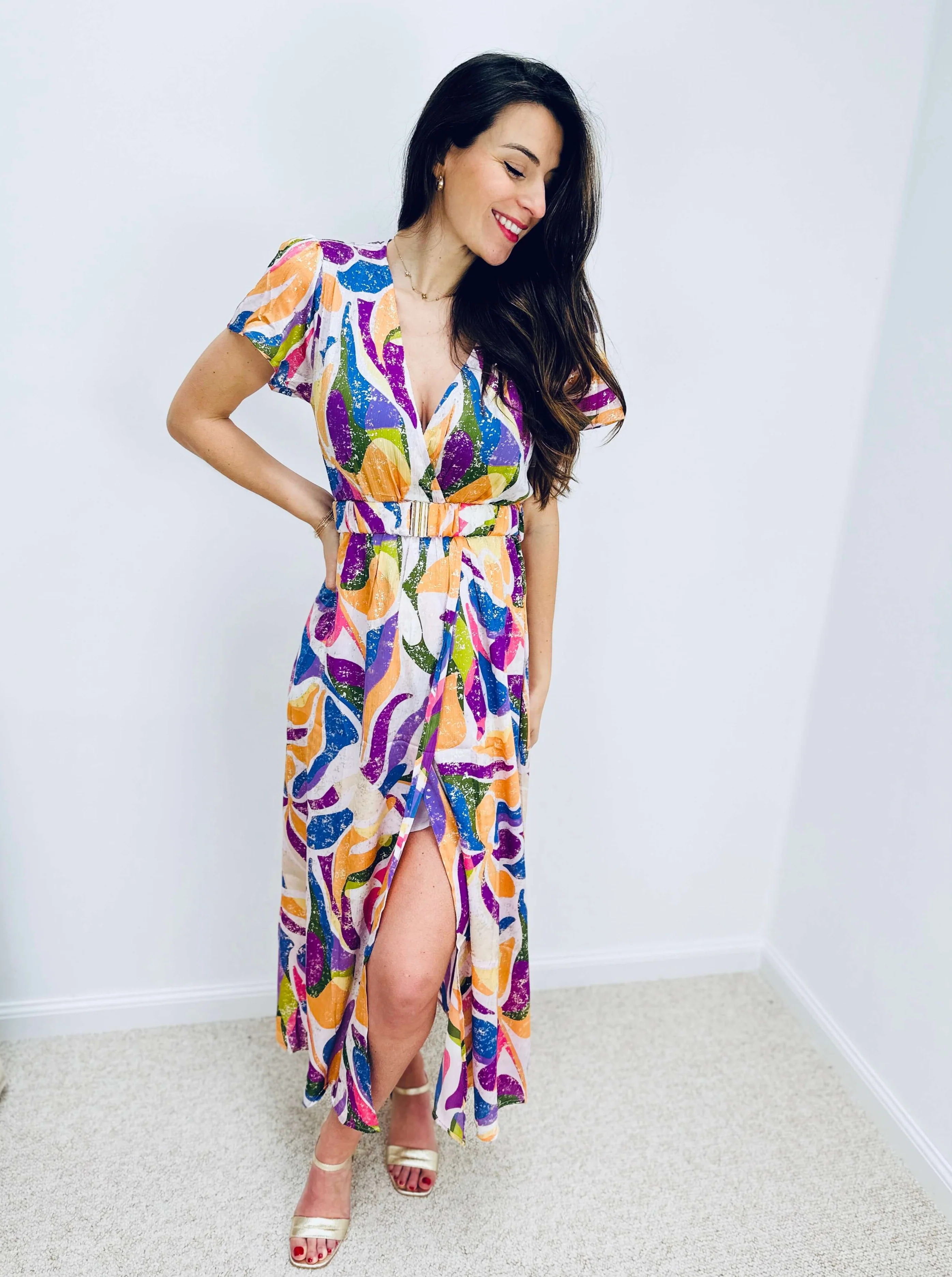Robe longue - NADEGE - Image 4