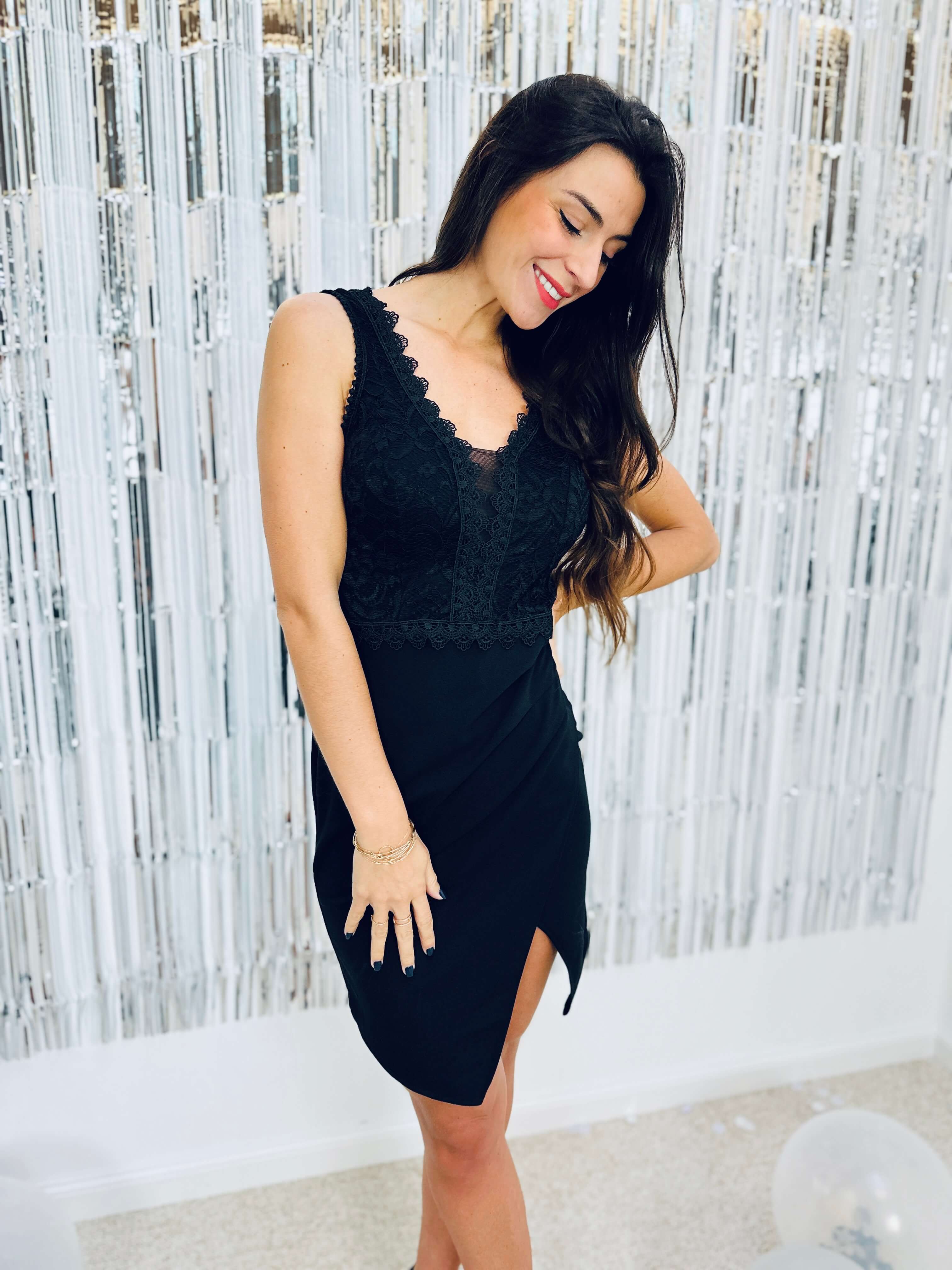 Robe noir - VICTORIA - Image 5