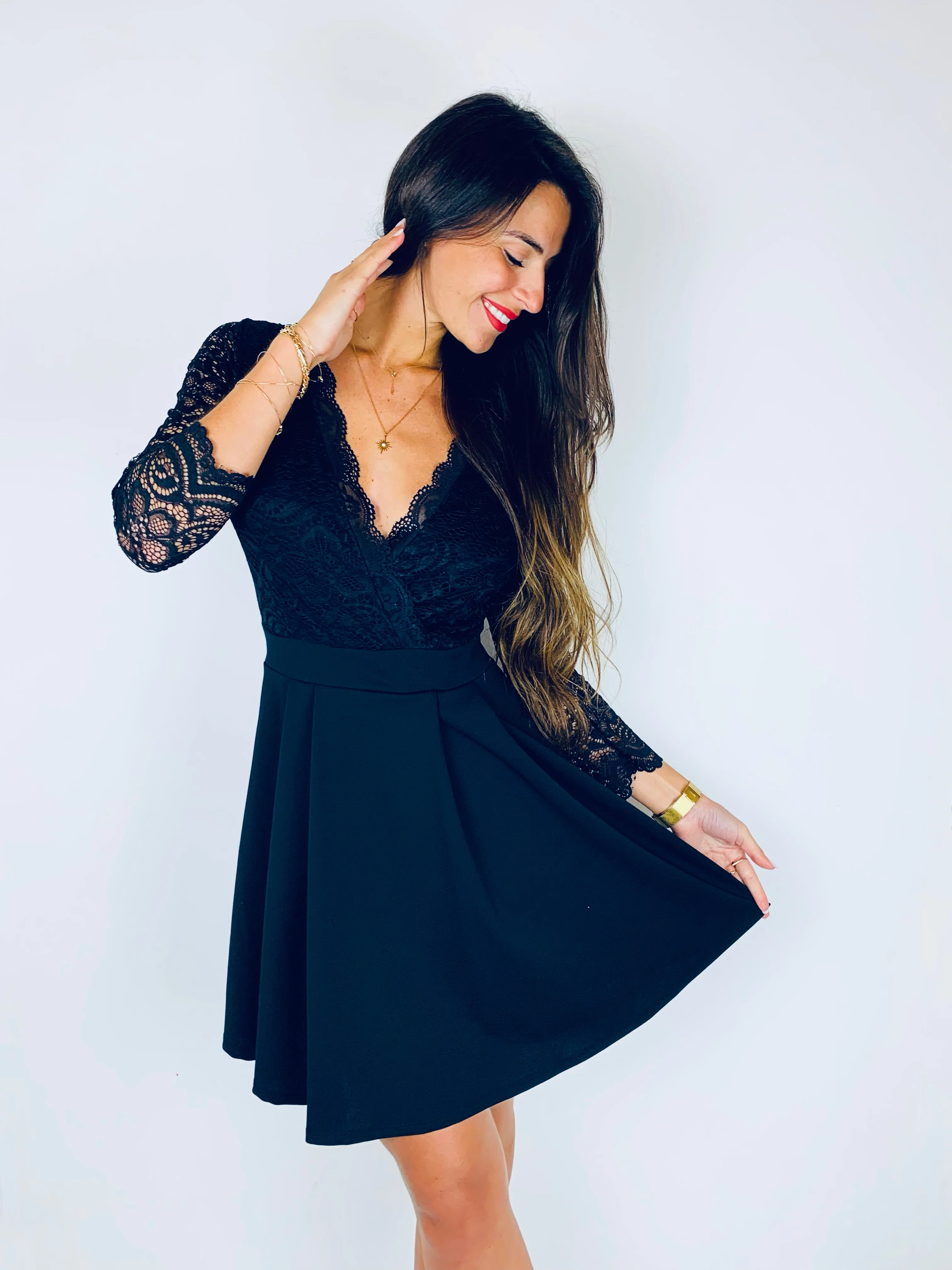 Robe noire - CLARA - Image 3