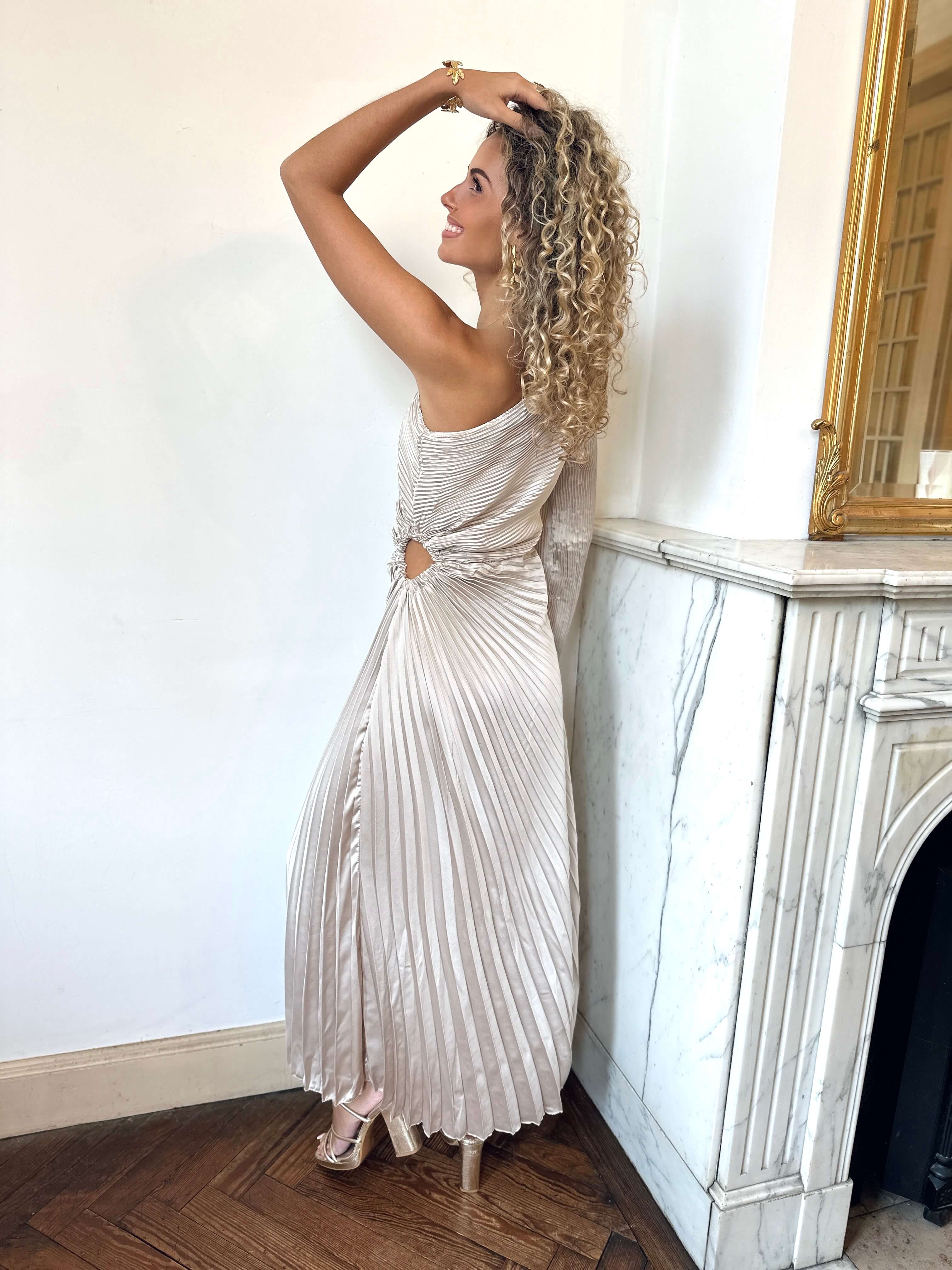 Robe plissée - ALBA - Image 3