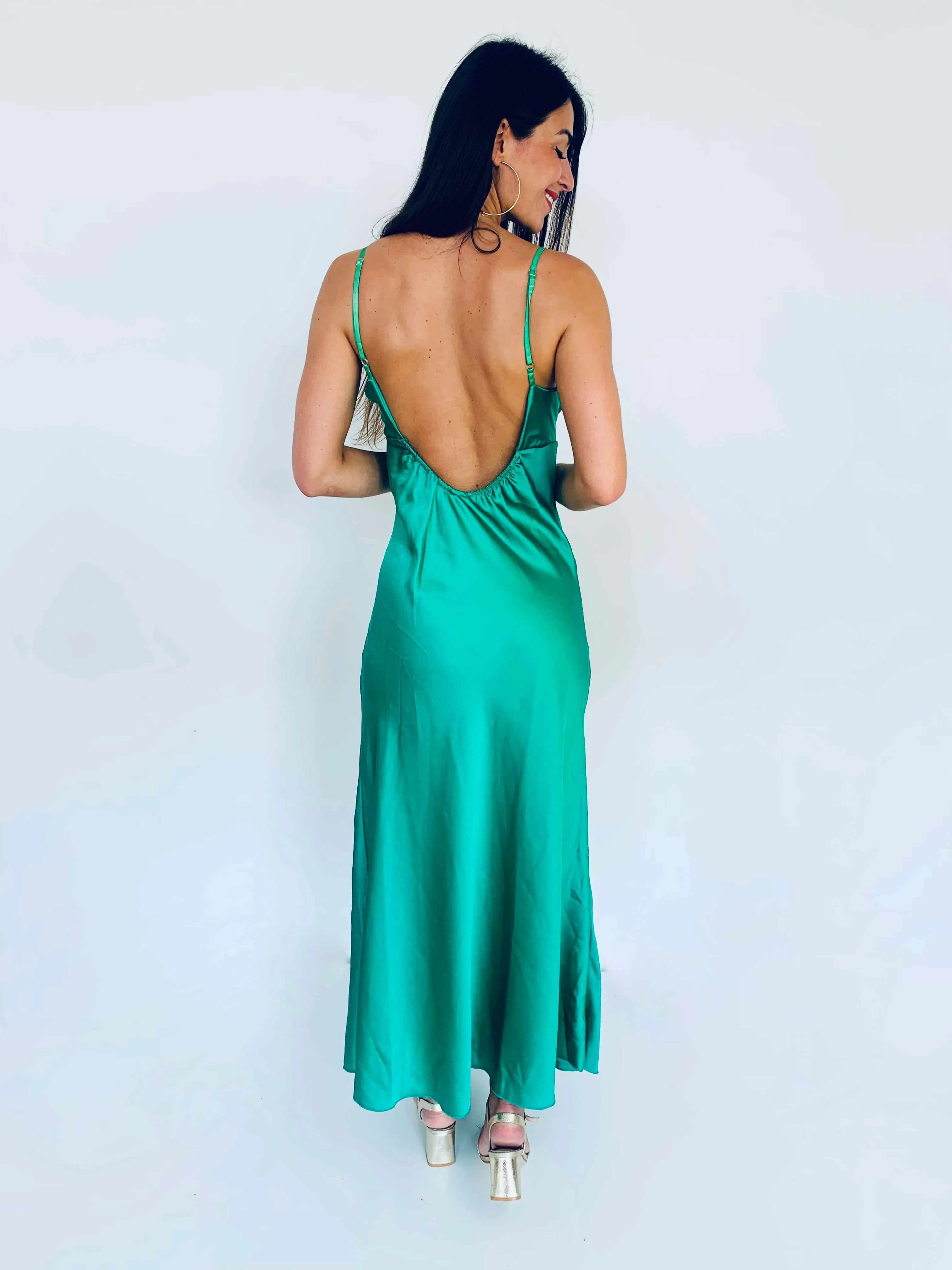 Robe verte - SYBILLE - Image 4