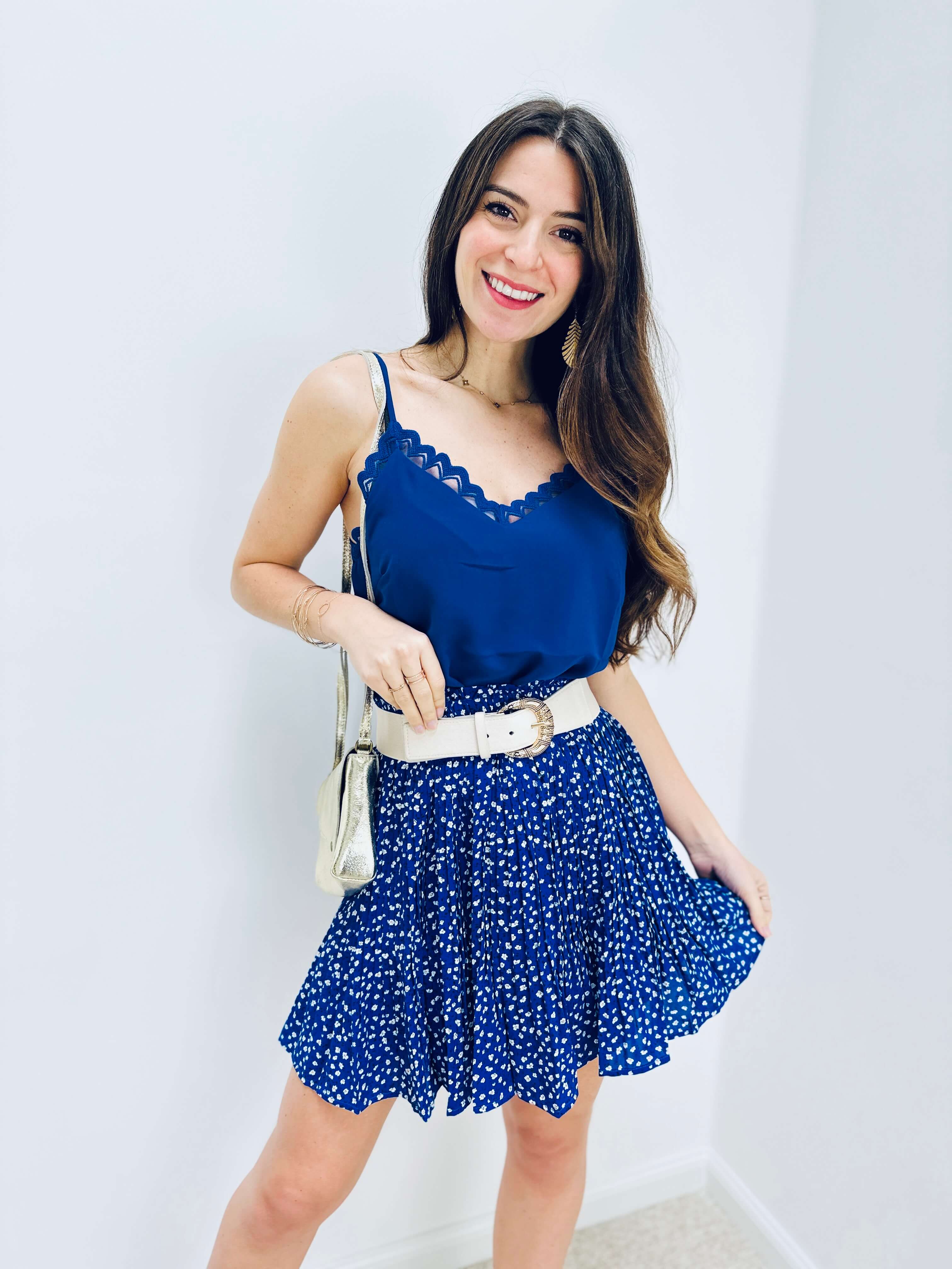 Top bleu - COLINE - Image 3