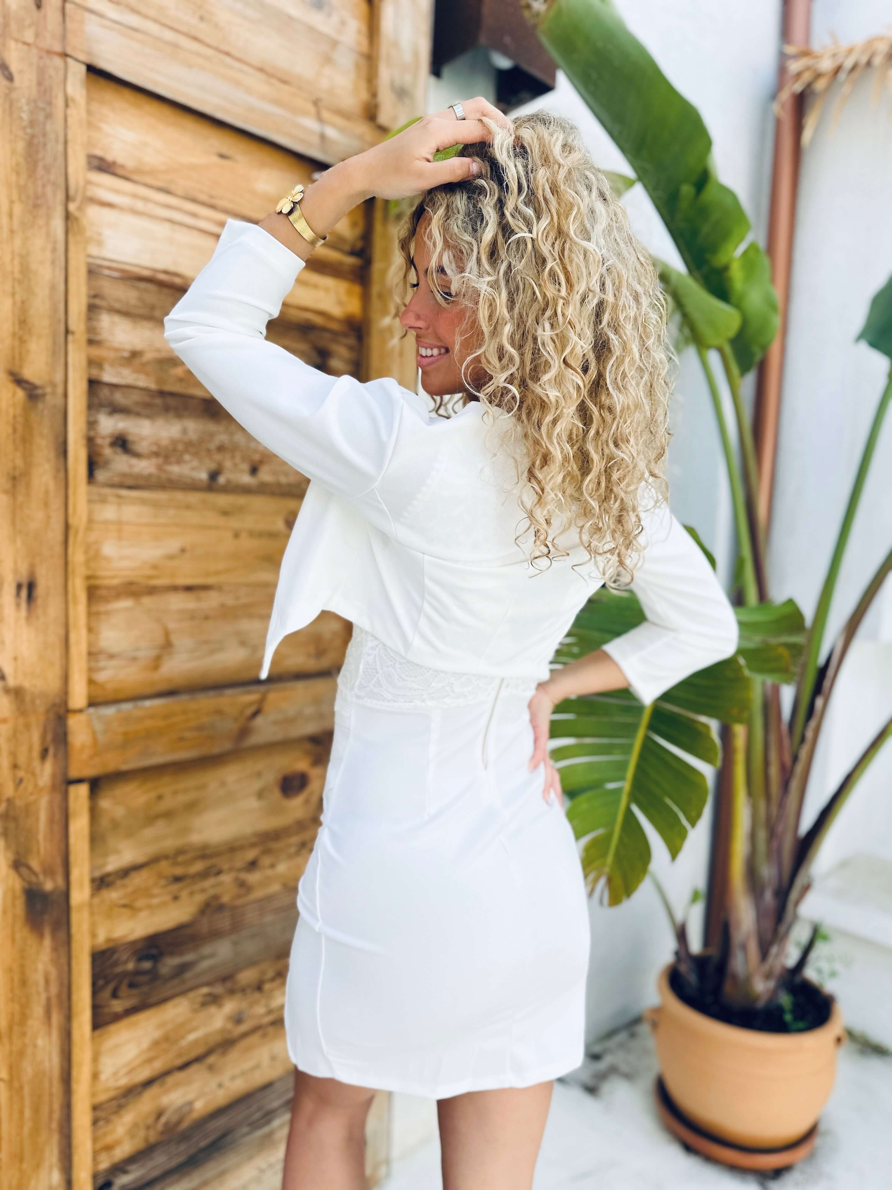 Veste blanche - ROSIE - Image 3