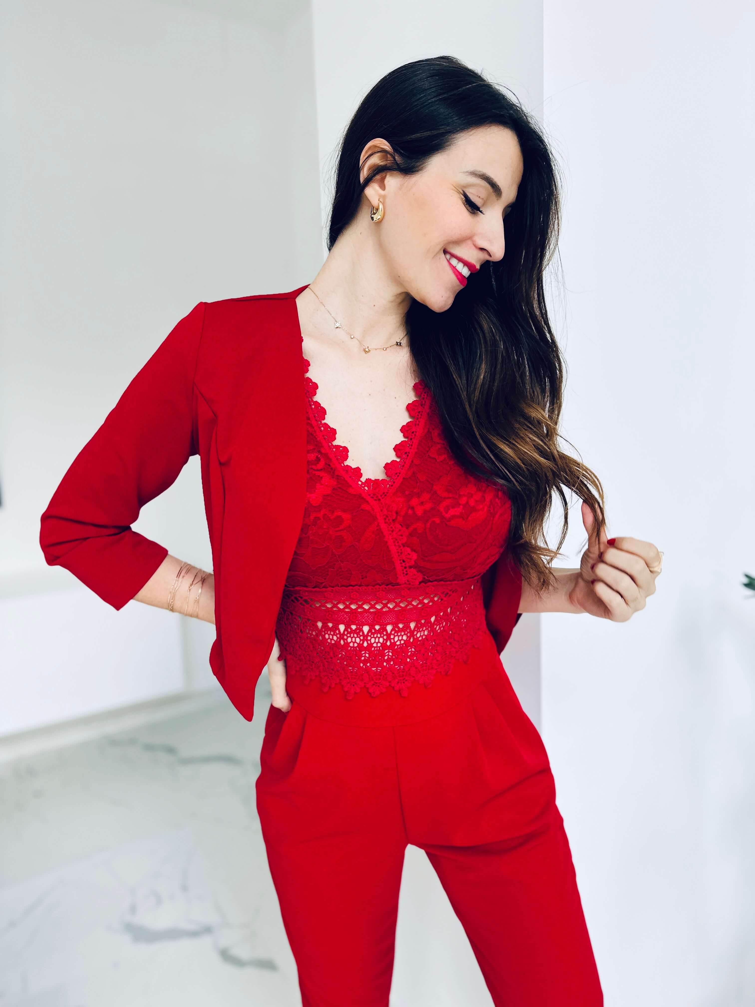 Veste bordeaux - ROSIE - Image 6