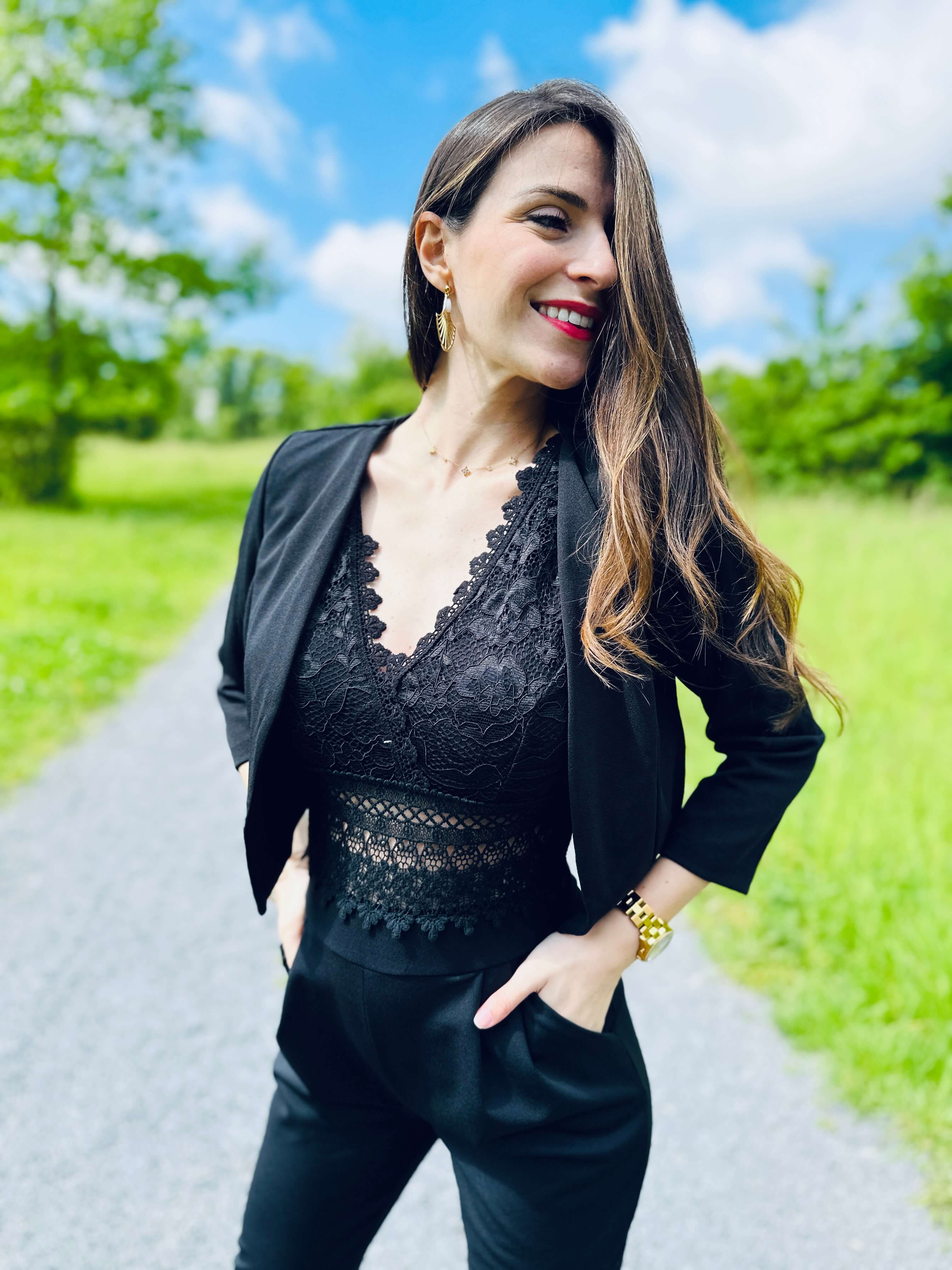 Veste noir - ROSIE - Image 3